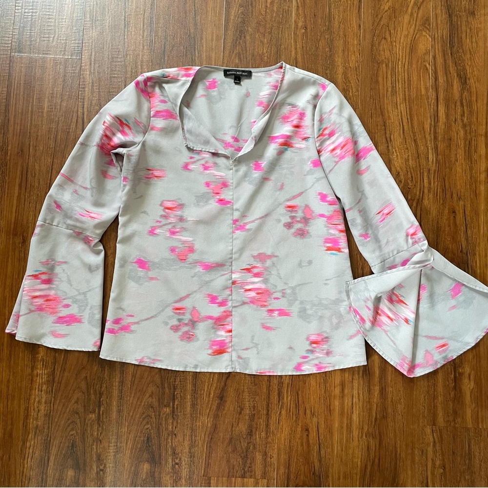 Banana Republic Bell-Sleeve Blouse